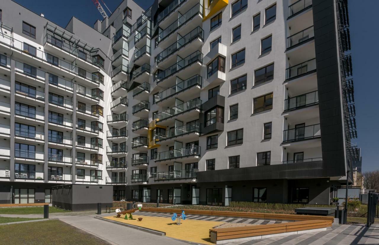Chill Apartments City Link Warschau Exterior foto